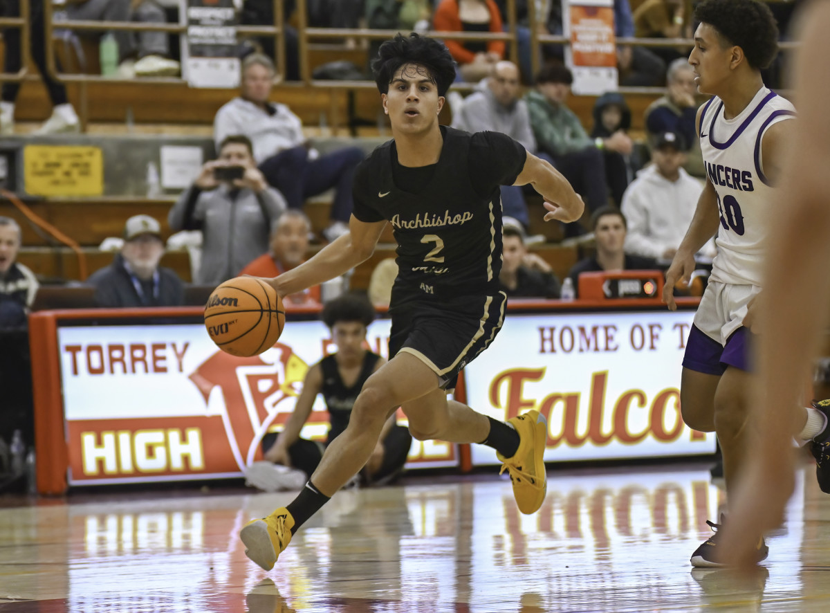 Archbishop Mitty vs Carlsbad Torrey Pines Holiday Classic December 29, 2023 Photo-Justin Fine79